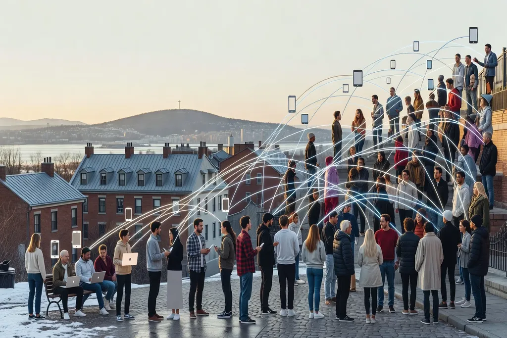 Graphique illustrant la croissance du dating en ligne au Québec en 2026