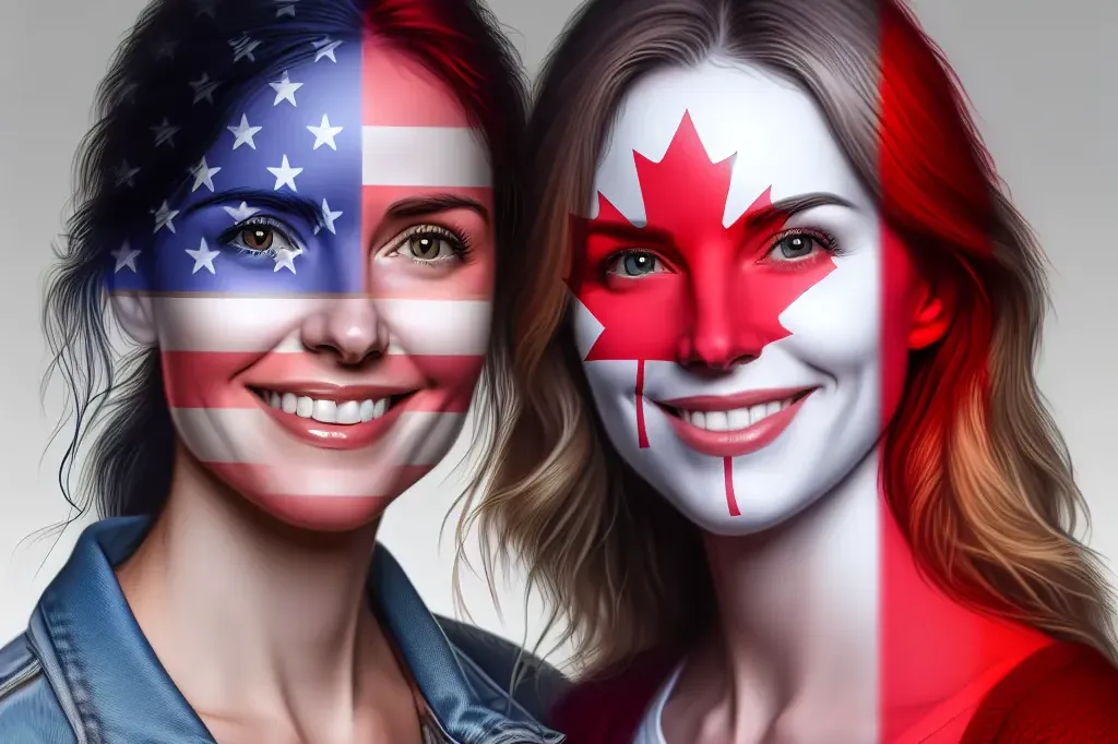 Américaine contre Canadienne : quelle femme choisir ?